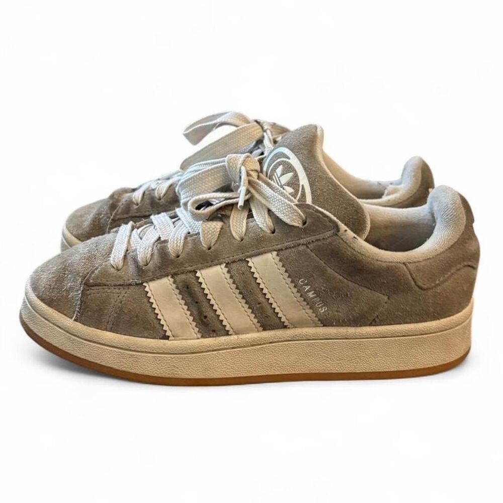 Y2K Womens Adidas Campus Suede Trainers SZ 7